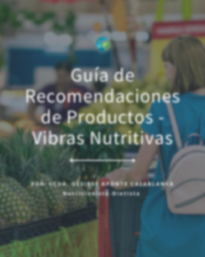 Recomendaciones de Productos